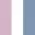 light blue, white, rose